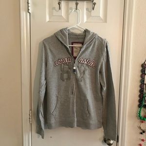 Aeropostale hoodie half zip down large